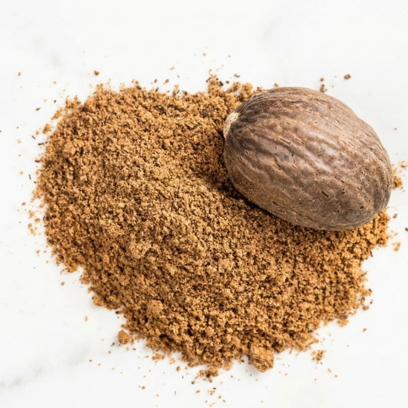 Nutmeg dust